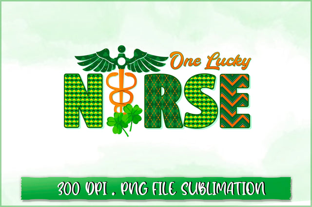 One lucky nurse Sublimation SVG Shetara Begum 