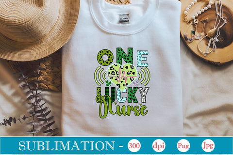 One Lucky Nurse Sublimation SVGs,Quotes and Sayings,Food & Drink,On Sale, Print & Cut SVG DesignPlante 503 