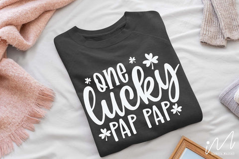 One Lucky pap pap svg, St Patrick's Day svg,St Patricks Day,St Patricks Day shirt,Shamrock Svg,Irish svg,Lucky svg, St Pattys Day svg,family svg SVG Isabella Machell 