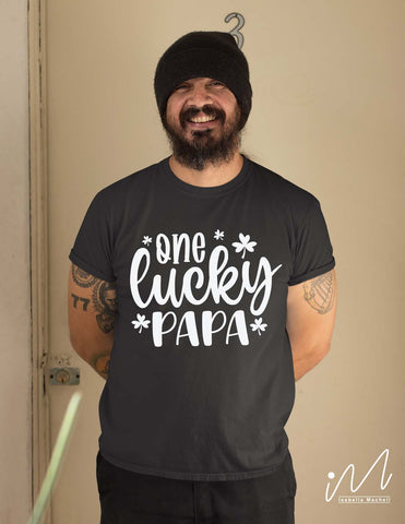 One Lucky papa svg SVG Isabella Machell 