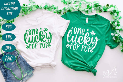 One Lucky pop pop svg SVG Isabella Machell 