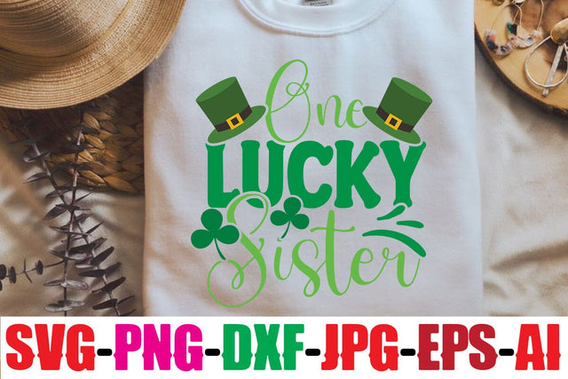 One Lucky Sister SVG MStudio 