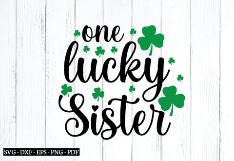 one lucky sister svg SVG designstore 