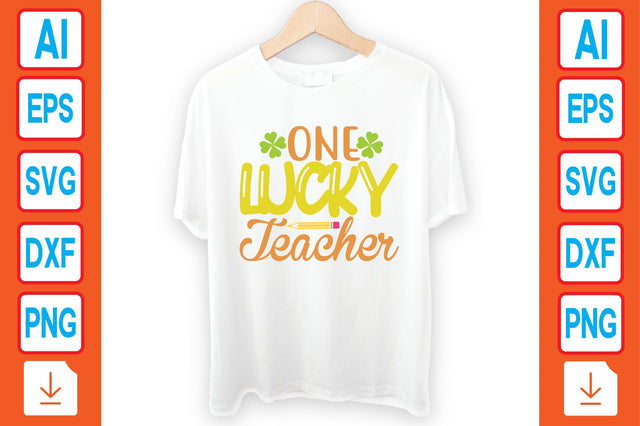 One Lucky Teacher SVG Craftlabsvg24 