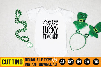 One Lucky Teacher SVG CraftlabSvg29 