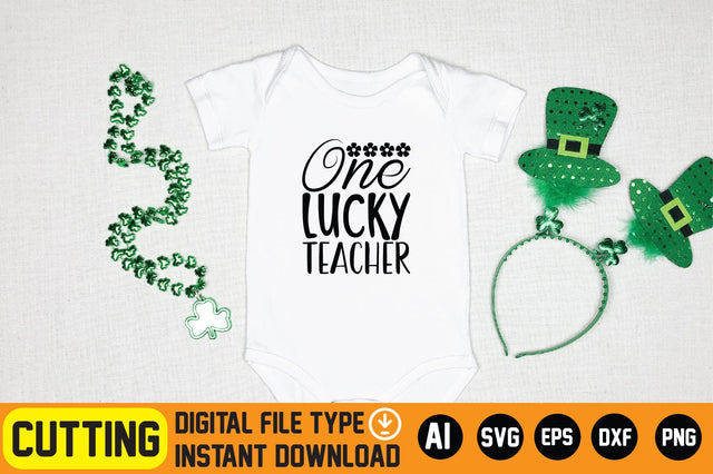 One Lucky Teacher SVG CraftlabSvg29 