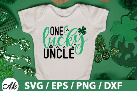 One lucky uncle SVG SVG akazaddesign 