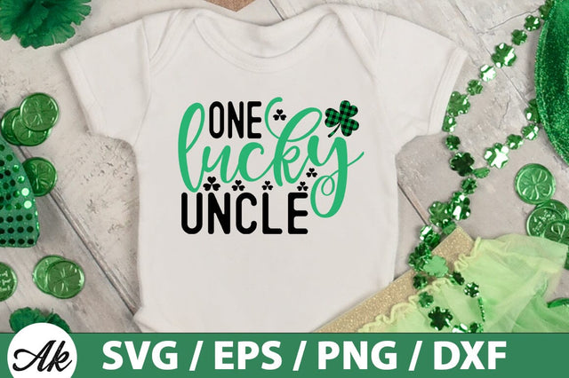 One lucky uncle SVG SVG akazaddesign 
