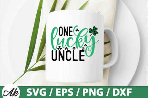 One lucky uncle SVG SVG akazaddesign 