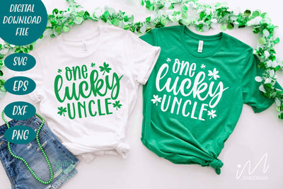 One Lucky Uncle svg SVG Isabella Machell 
