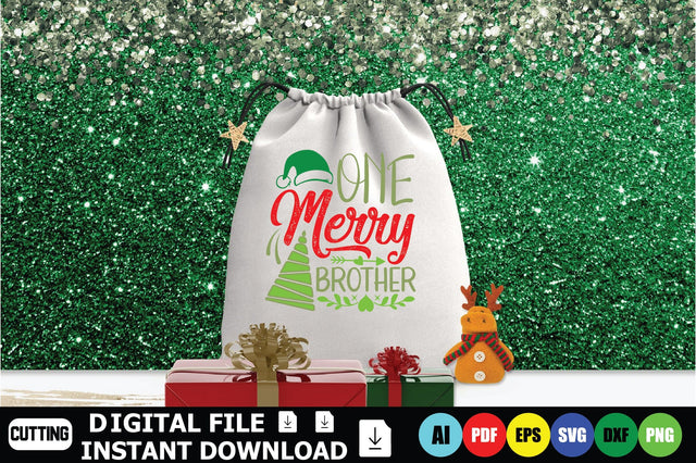 One Merry Brother SVG Shahin alam 