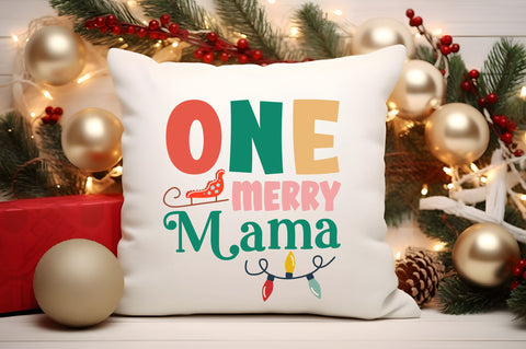 One merry mama SVG Design SVG Regulrcrative 