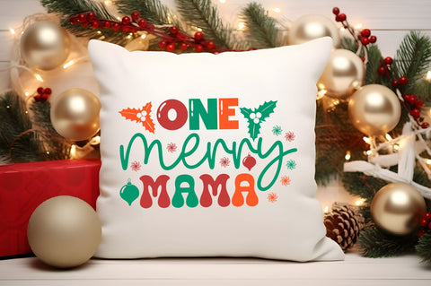 One merry mama SVG Dseign SVG Regulrcrative 