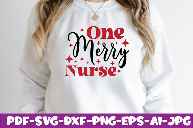 One Merry Nurse SVG farhad farhad 