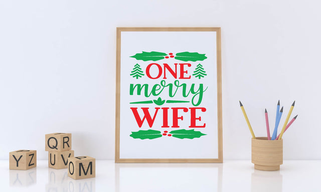 One merry wife SVG SVG BB Type Studios 