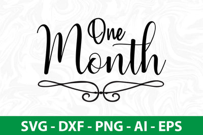 one month SVG SVG nirmal108roy 