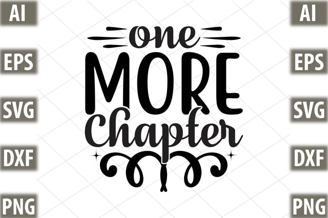 One More Chapter SVG SVGista 
