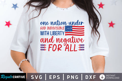 One nation under god indivisible with SVG SVG Regulrcrative 