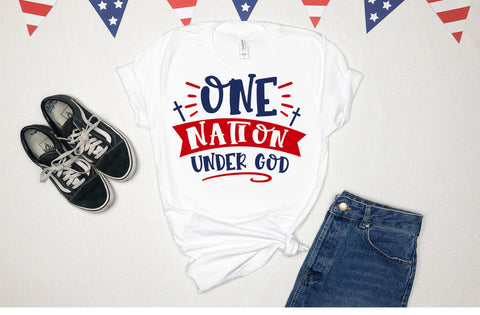 One Nation Under God Shirt, Freedom Shirt, 4th Of July Shirt, Patriotic Shirt, 1776 Shirt, Religious Shirts, Christian Tshirts SVG MD mominul islam 