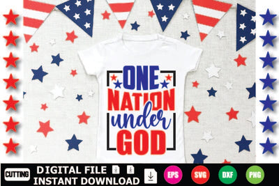 One Nation Under God SVG Shahin alam 