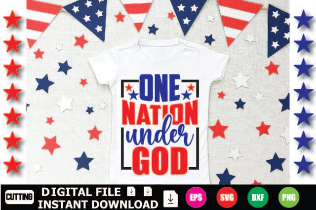 One Nation Under God SVG Shahin alam 