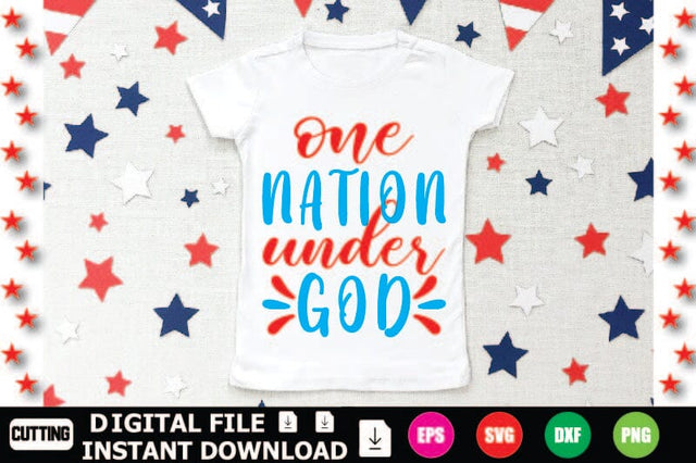 One Nation Under God SVG Shahin alam 