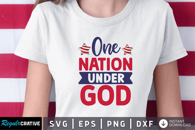 One nation under god SVG SVG Regulrcrative 
