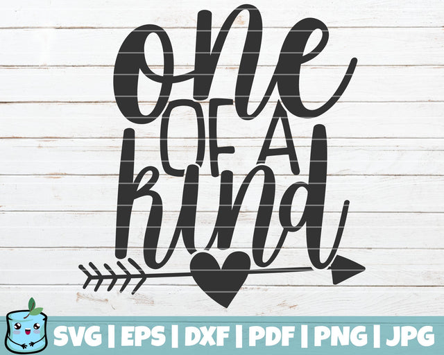 One Of A Kind SVG MintyMarshmallows 