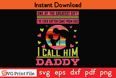 One Of The Greatest Gift Fathers Day SVG PNG Cricut File SVG SVG Print File 
