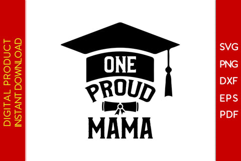 One Proud Mama SVG PNG PDF Cut File SVG Creativedesigntee 