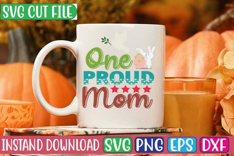 One Proud Mom SVG Cut File SVG Studio Innate 
