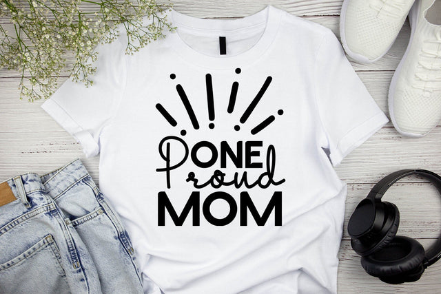 One Proud Mom SVG SVG MStudio 