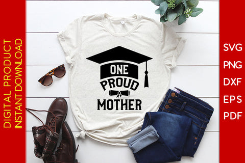 One Proud Mother SVG PNG PDF Cut File SVG Creativedesigntee 