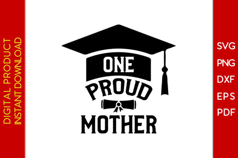 One Proud Mother SVG PNG PDF Cut File SVG Creativedesigntee 