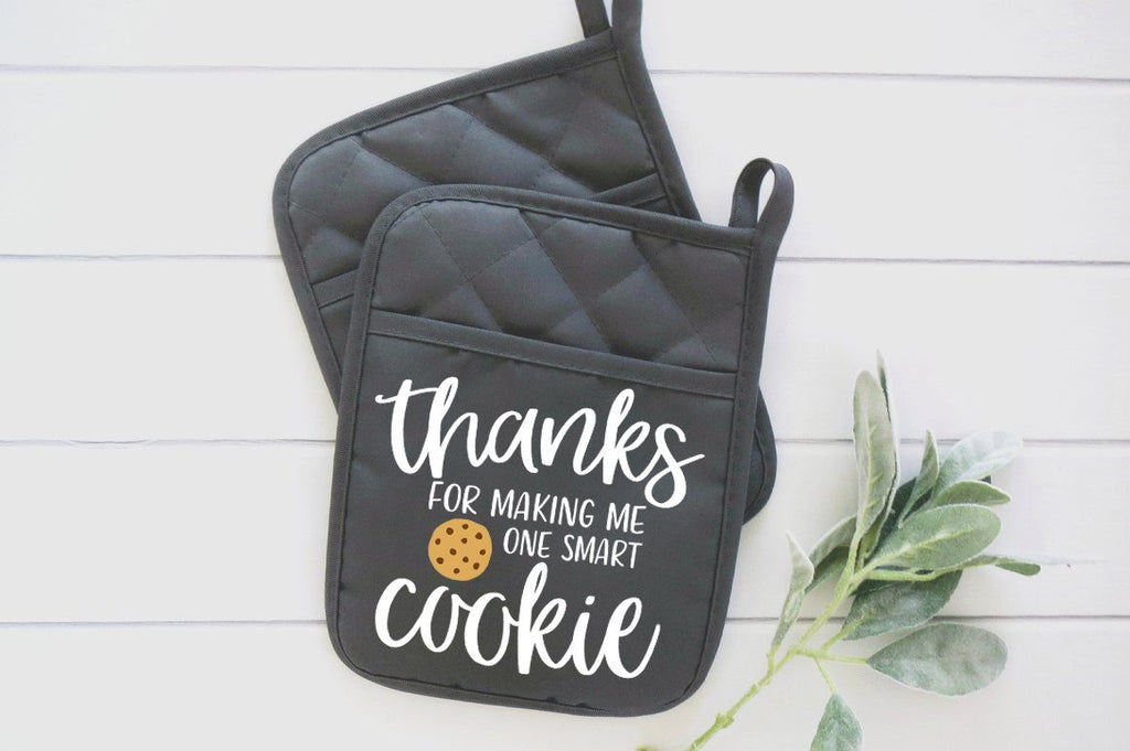 One Smart Cookie Svg Teacher Svg Teacher T Svg Thank You Teacher Svg Potholder Svg 0393