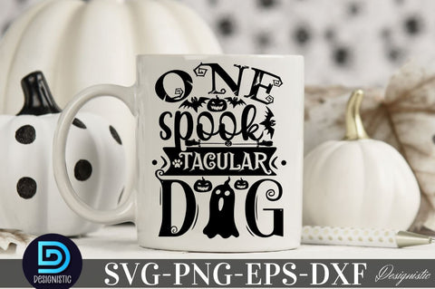 One spook tacular dog, Halloween Dog SVG SVG DESIGNISTIC 
