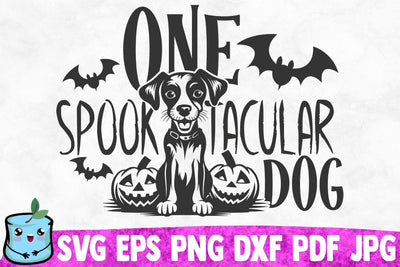 One Spook Tacular Dog SVG MintyMarshmallows 