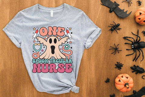 One Spook Tacular Nurse PNG Sublimation Sublimation CraftLabSVG 