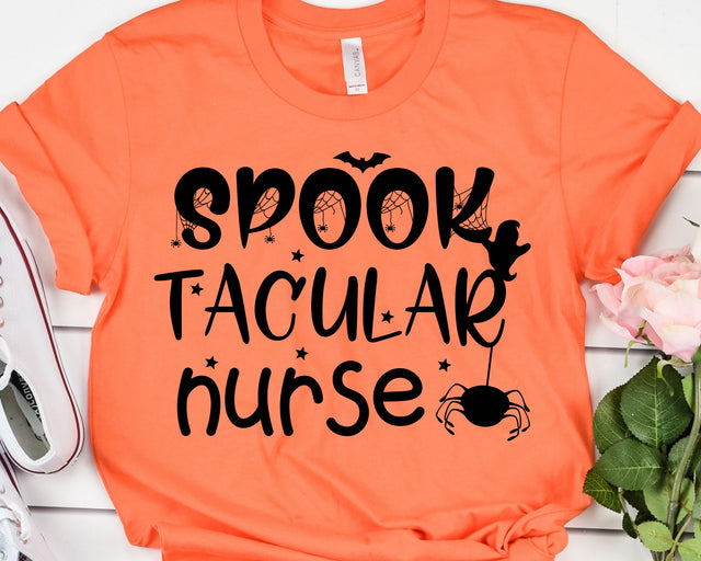 One Spook Tacular Nurse SVG - Halloween Svg - Nurse Halloween SVG SVG She Shed Craft Store 