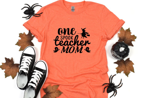 One Spook Teacher Mom SVG CraftlabSvg29 