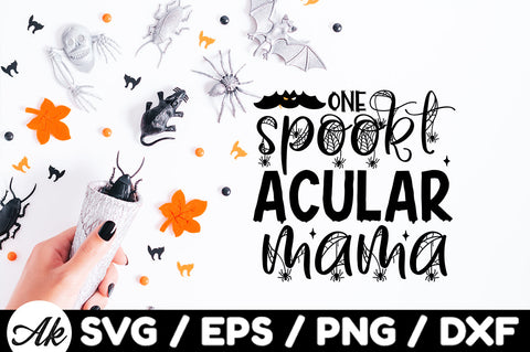 One spooktacular mama svg SVG akazaddesign 