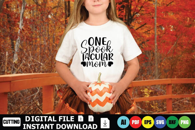 One Spooktacular Mom SVG Shahin alam 