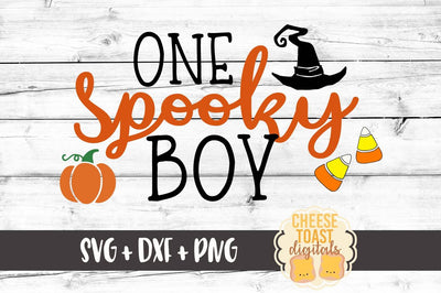 One Spooky Boy SVG Cheese Toast Digitals 