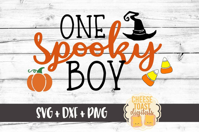 One Spooky Boy SVG Cheese Toast Digitals 