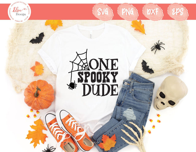 One Spooky Dude - SVG, PNG, DXF, EPS SVG Elsie Loves Design 