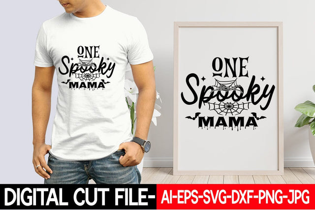 One Spooky Mama SVG Blessedprint 