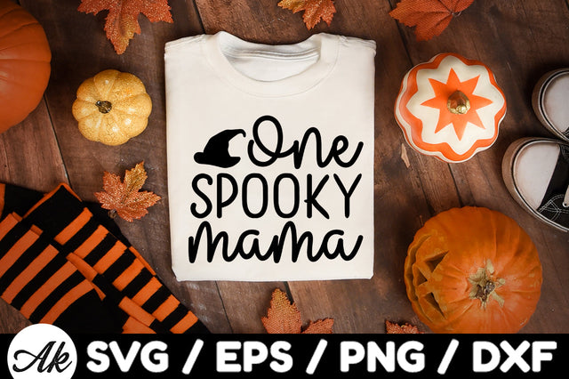 One spooky mama svg SVG akazaddesign 