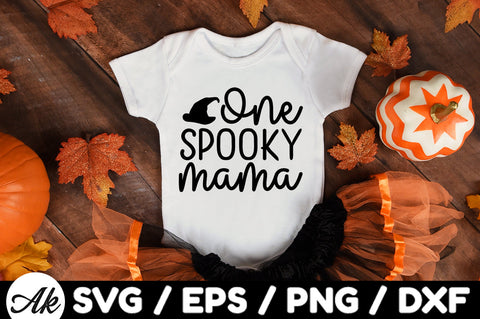One spooky mama svg SVG akazaddesign 