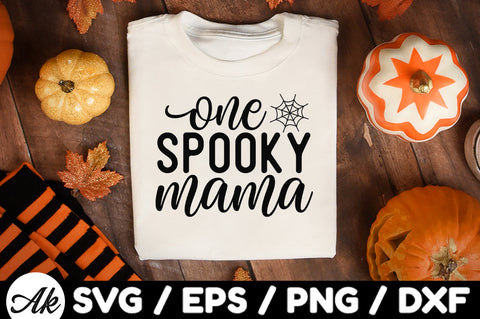 One spooky mama svg SVG akazaddesign 