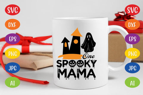 One Spooky Mama SVG SVG MStudio 